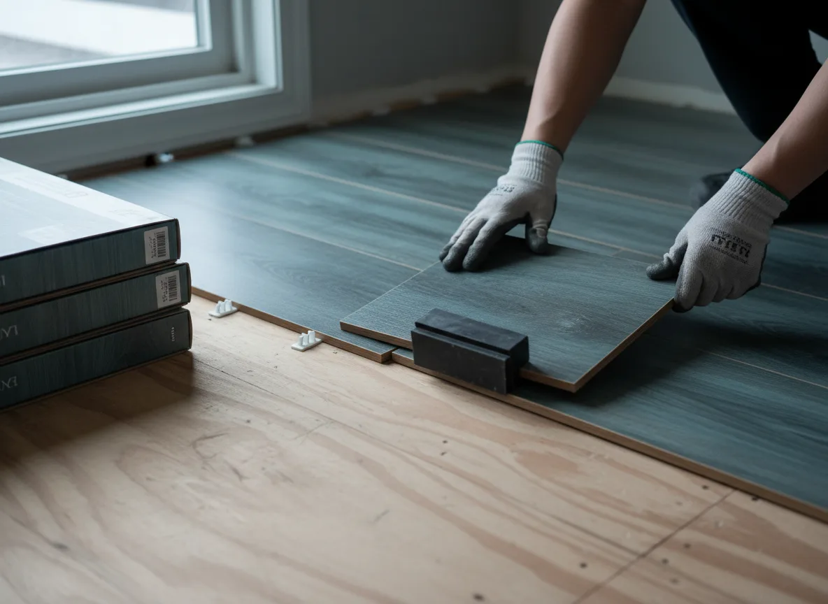 Luxury Vinyl Plank Installation company in Grammer, IN